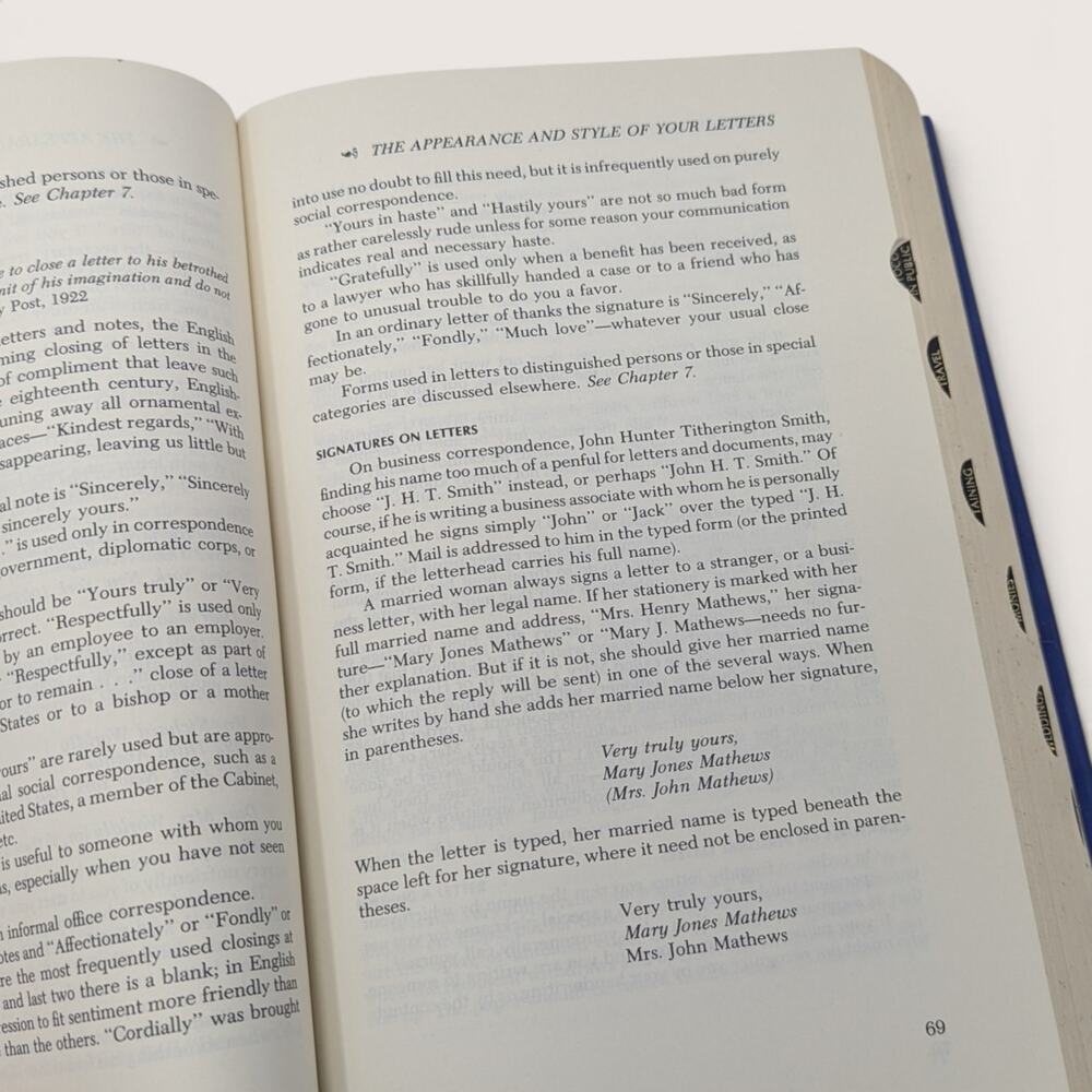 The New Emily Posts Etiquette Elizabeth L Post 1975 Vintage Hardcover Book - Picture 2 of 10